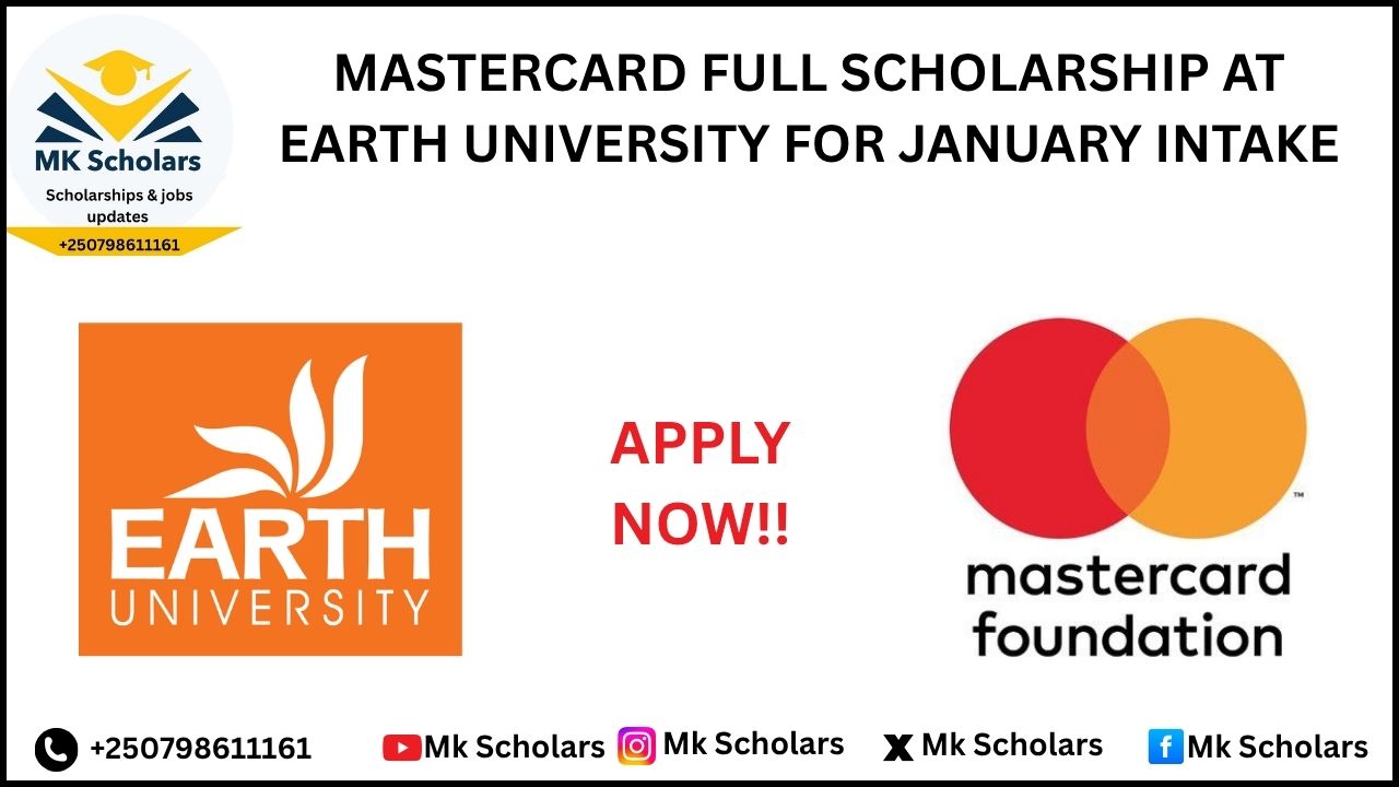 MASTERCARD FULL SCHOLARSHIP AT EARTH University